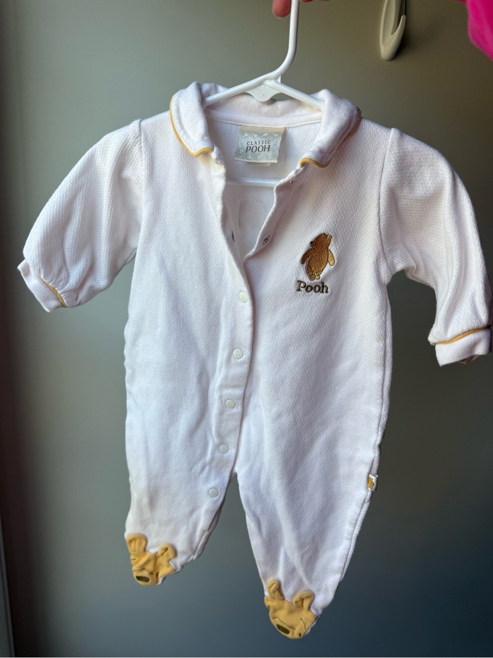 Winnie the Pooh onesie